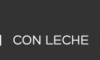 con leche